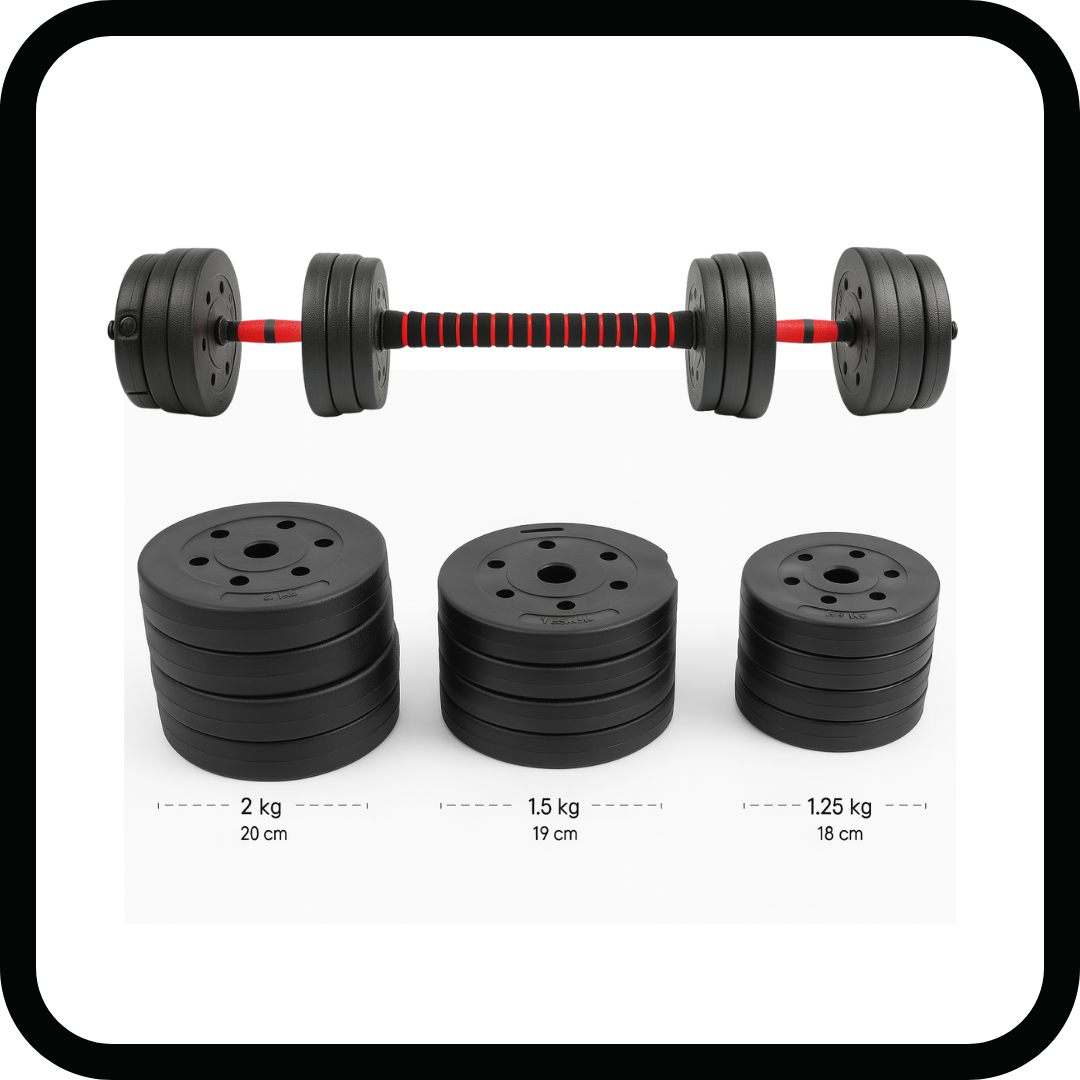 SET DE MANCUERNAS 20 KG