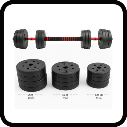 SET DE MANCUERNAS 20 KG